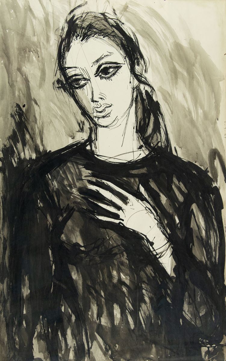Anonimo - Figura di Donna