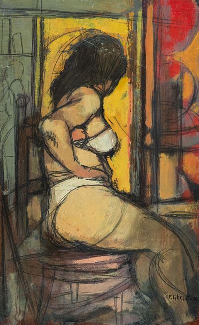 Figura di Donna Seduta