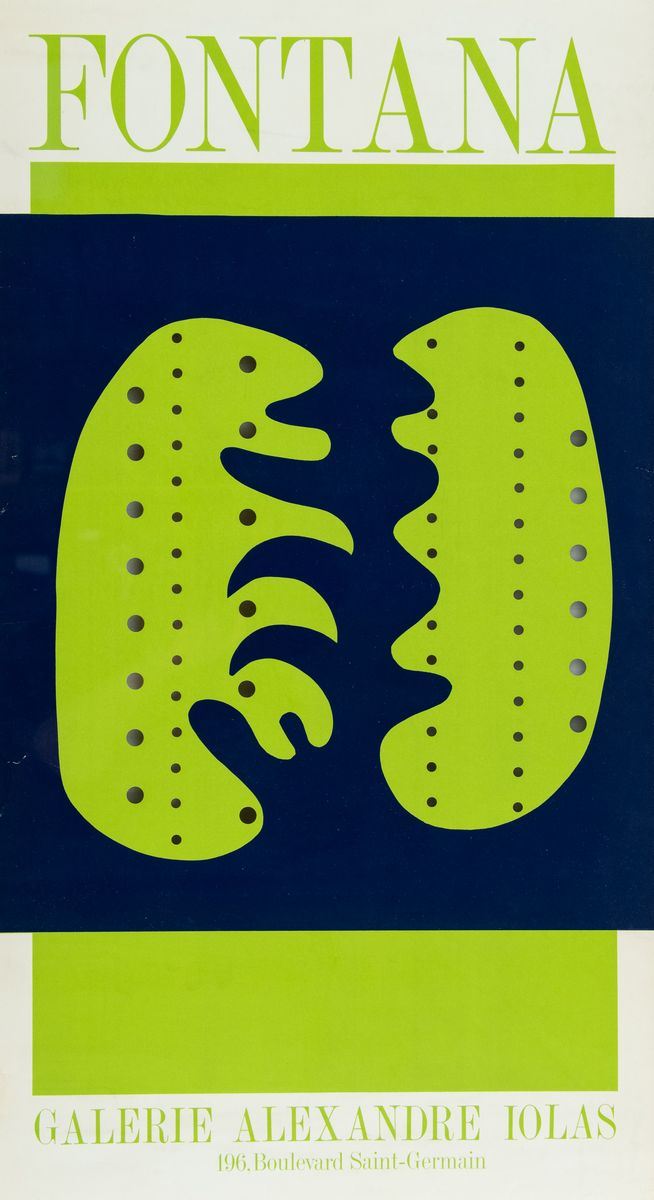 Lucio Fontana - Senza Titolo