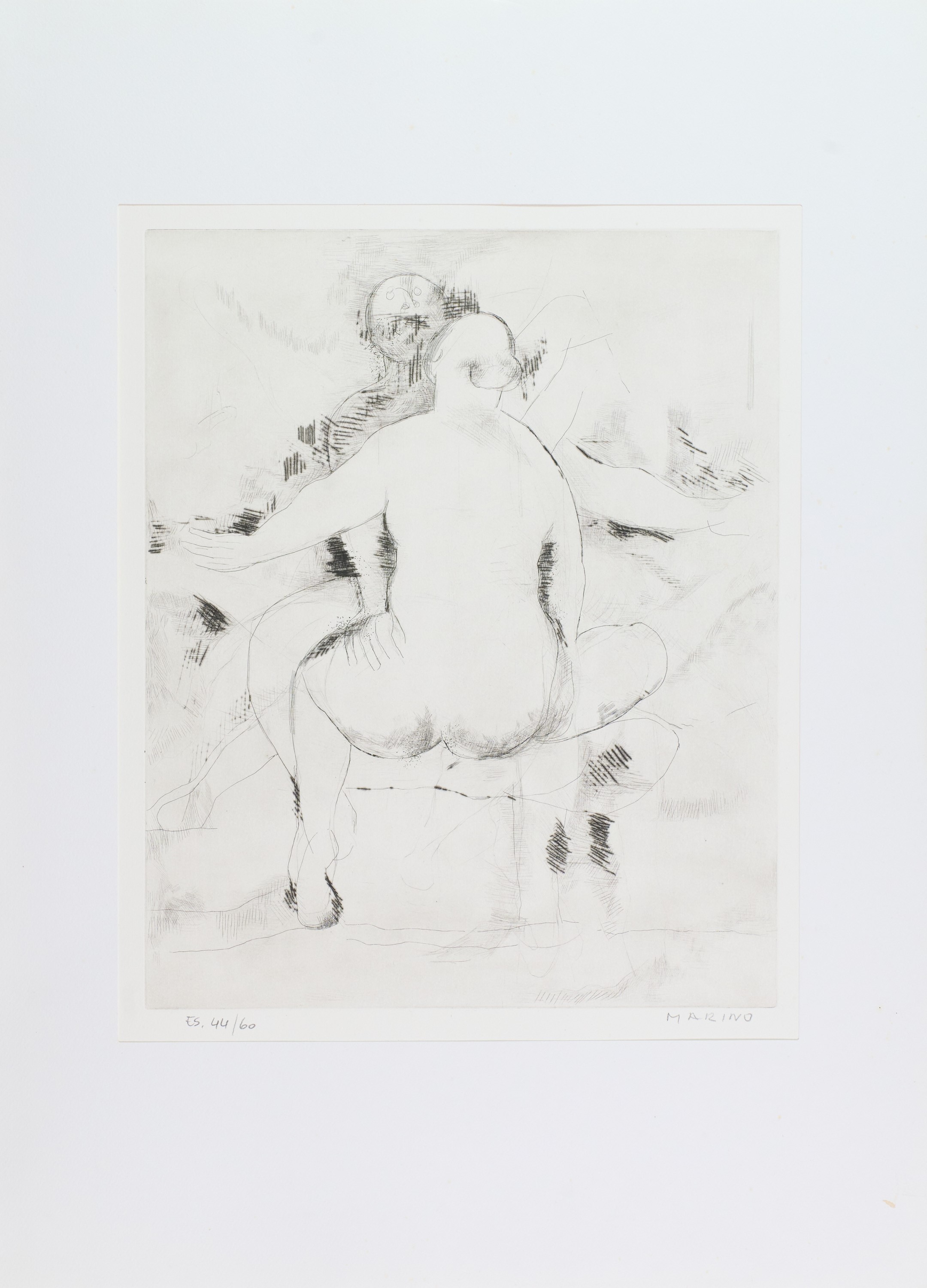 Marino Marini - Impressioni, acquaforte e puntasecca (1959)