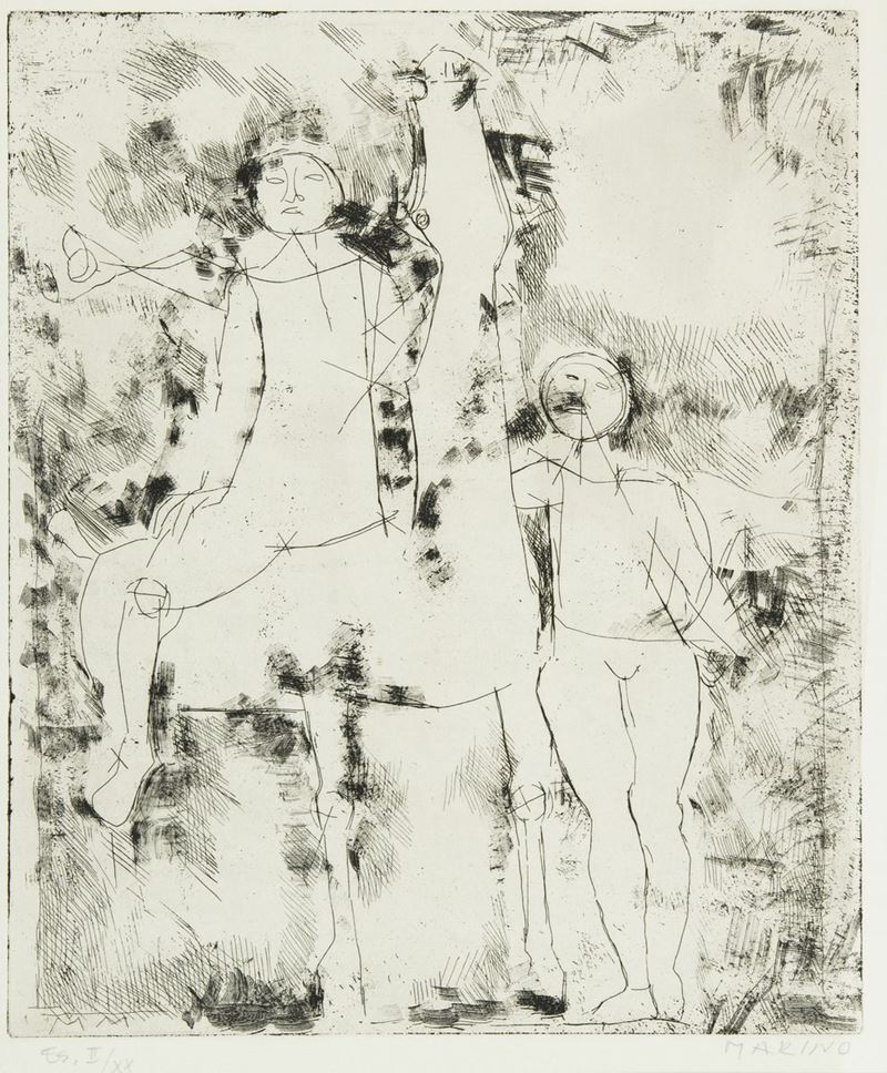 Marino Marini - Motività di Teatro