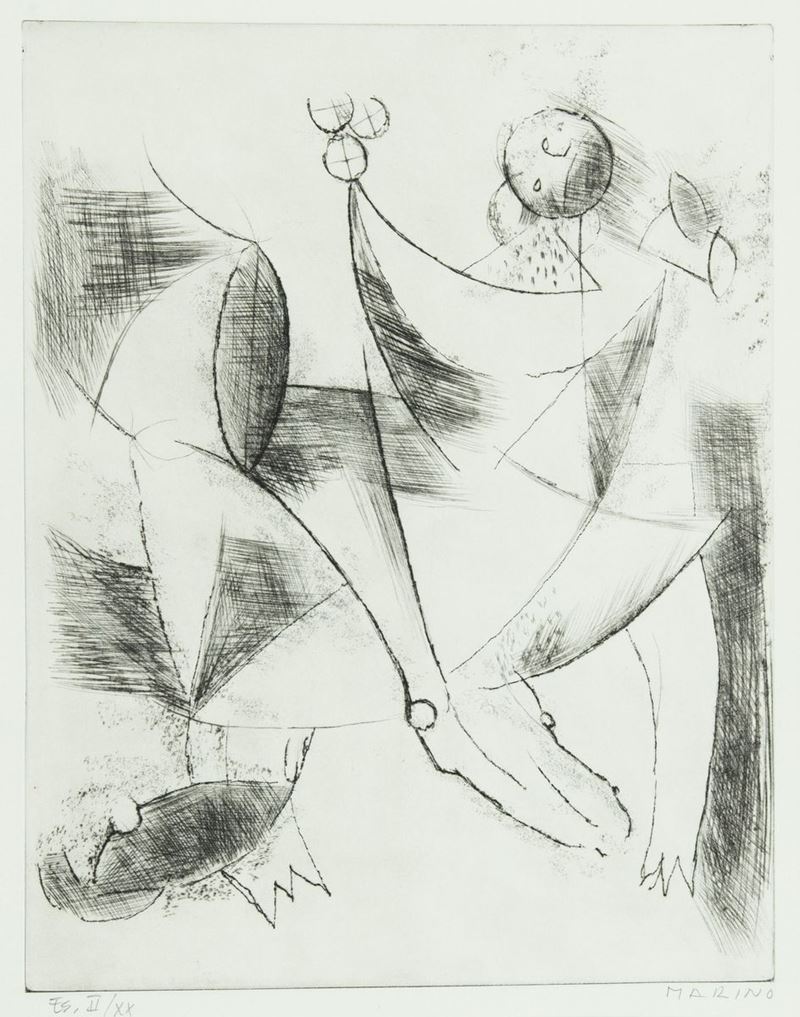 Marino Marini - Scomposizione