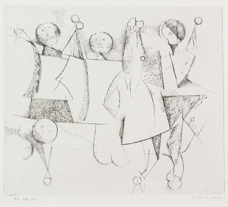 Marino Marini - Gioco di Arlecchini