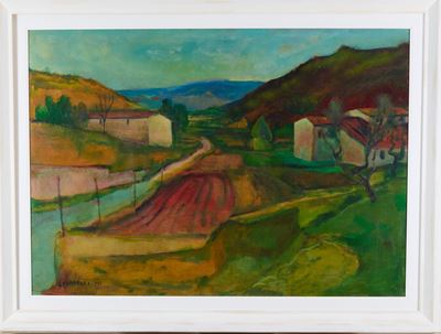 Paesaggio nella Campagna Pistoiese