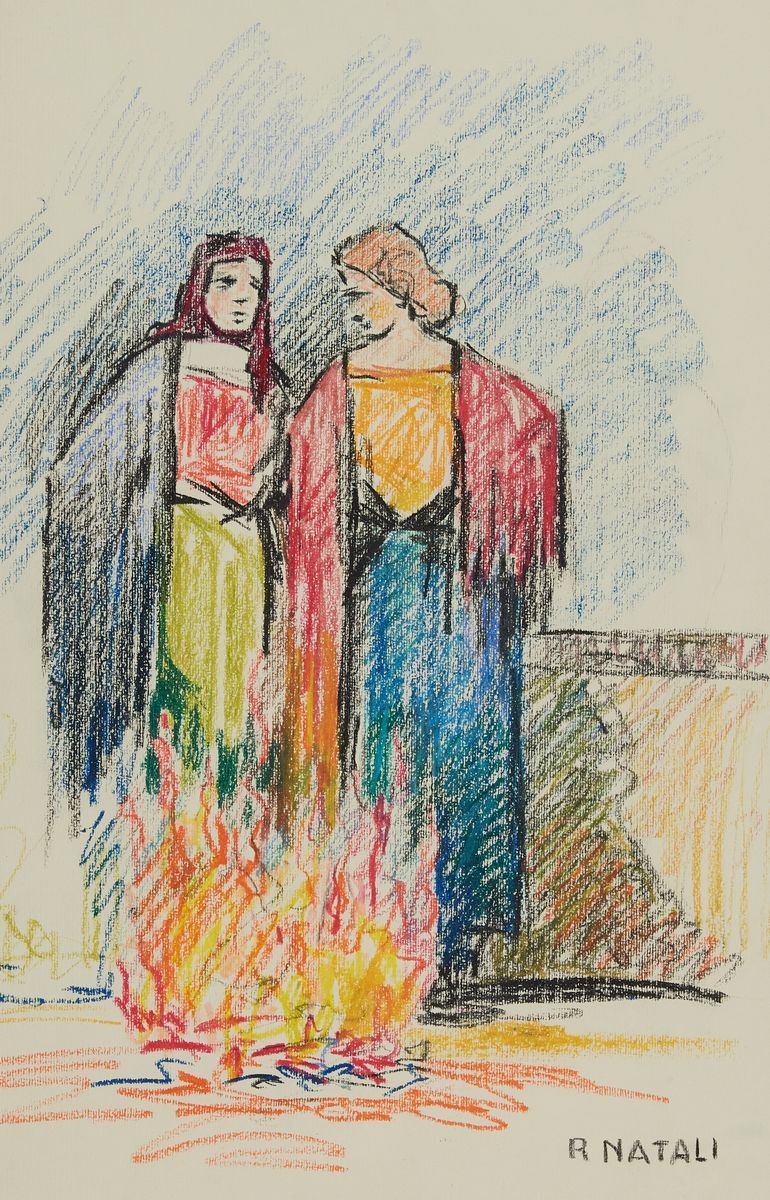 Renato Natali - Figure al Fuoco