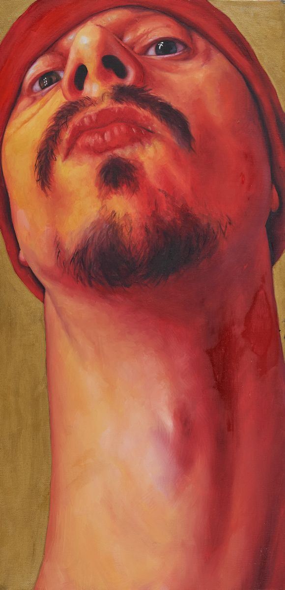 Silvio Porzionato : Guardare oltre  (2009)  - Olio e pigmenti metalici su tela - Asta Asta di Arte Moderna e Contemporanea - Fabiani Arte