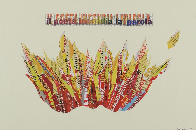 Eugenio Miccini - Il Poeta Incendia la Parola