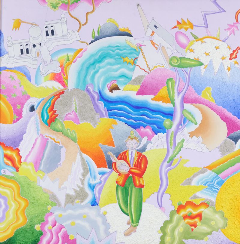 Paesaggio con figura