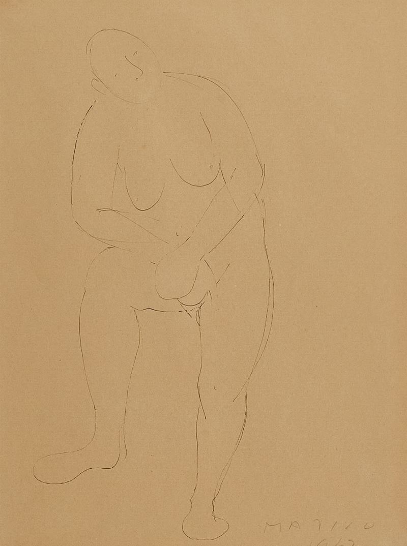 Marino Marini - Nudo