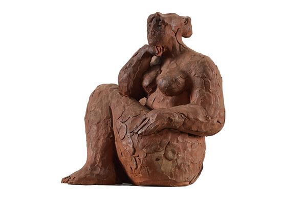 Franco Mauro Franchi : Nudo  - Scultura in terracotta - Asta Arte Moderna e Contemporanea, '800 - '900 e Grafica Internazionale - Fabiani Arte