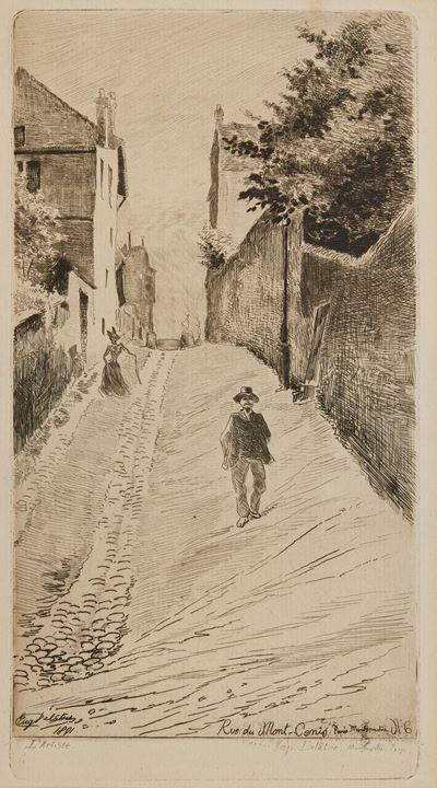 Rue De Mont- Cenis, Paris, Montmarte