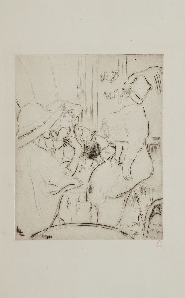Louis Legrand - Au Cafè