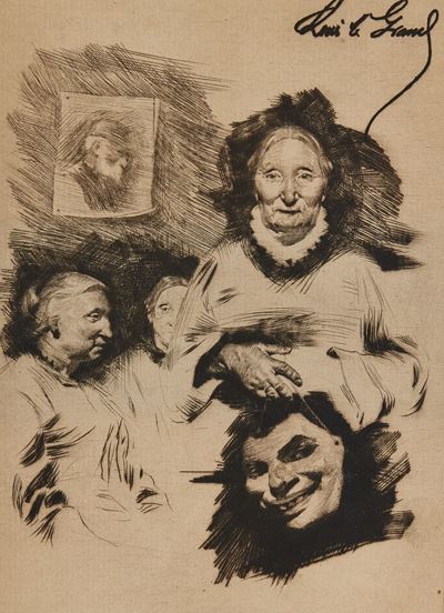 Etudes à la Pointe Seche