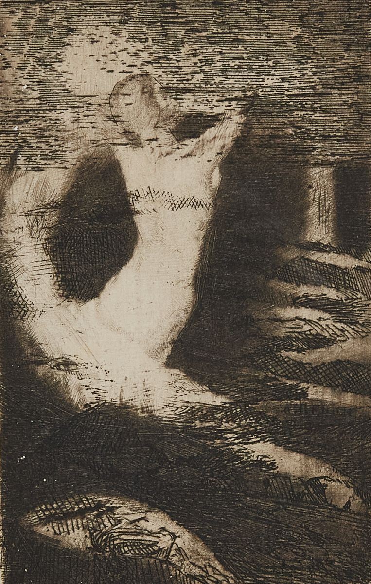 Odilon Redon - Femme