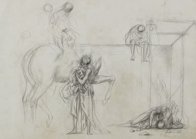 Studio di Cavallo e Figure