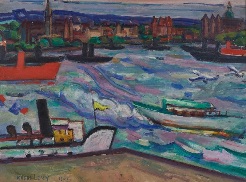 Moses Levy - Battelli a Stoccolma