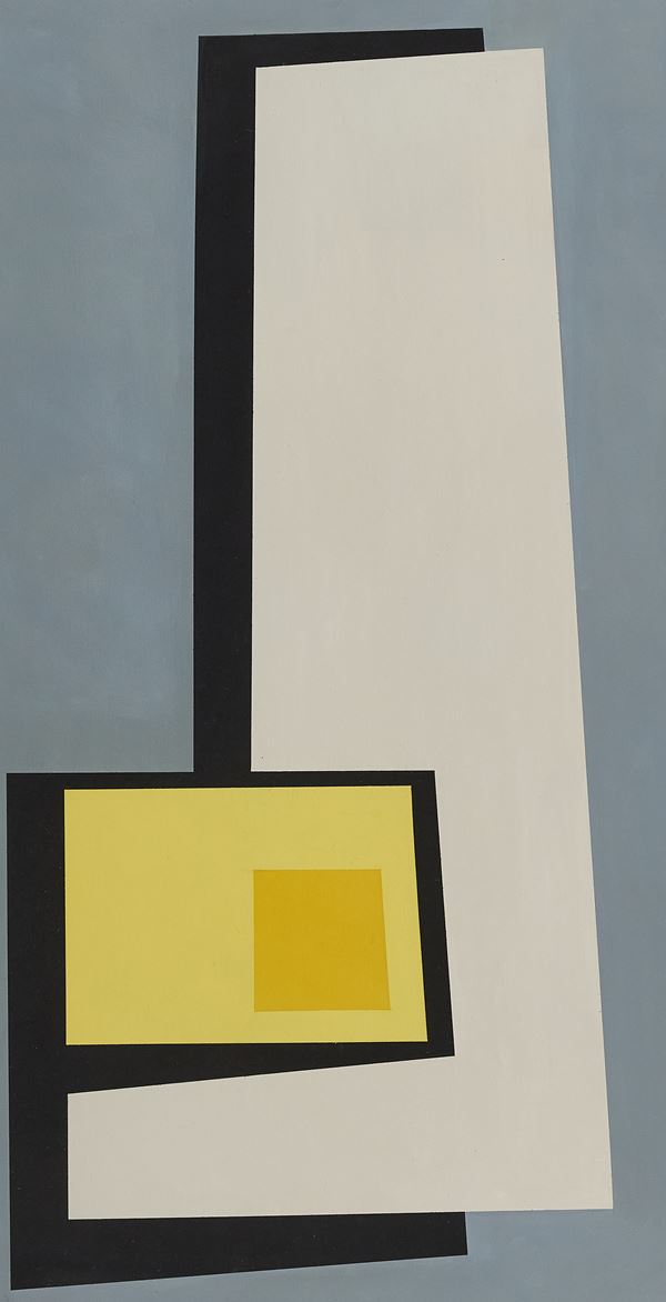 Gualtiero Nativi : Emblema  (1978)  - Acrilico su tavola - Asta Arte Moderna e Contemporanea, '800 - '900 e Grafica Internazionale - Fabiani Arte