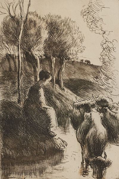Vachère Au Bord De L'eau