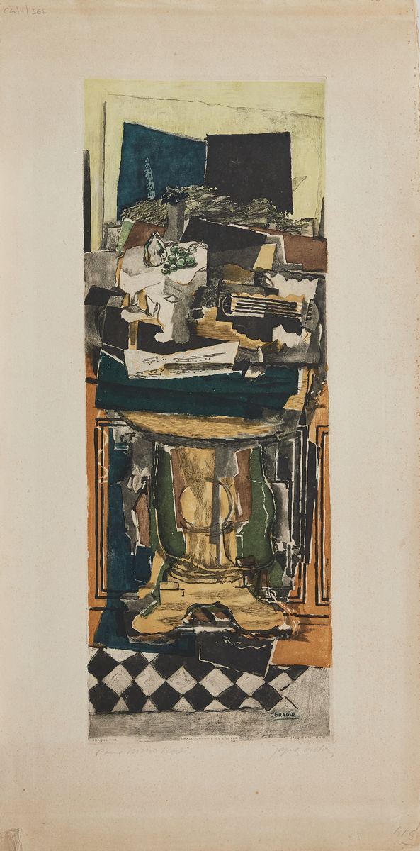 Georges Braque - Natura Morta Cubista