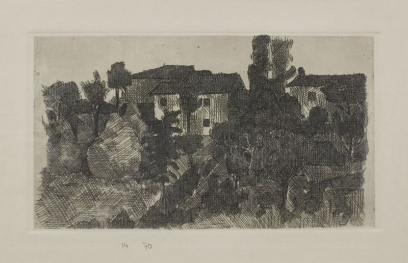 Giorgio Morandi - Il Poggio di Sera