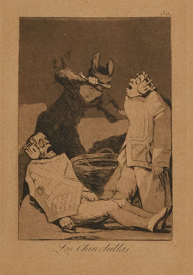 Francisco José De Goya - Los Chinchillas