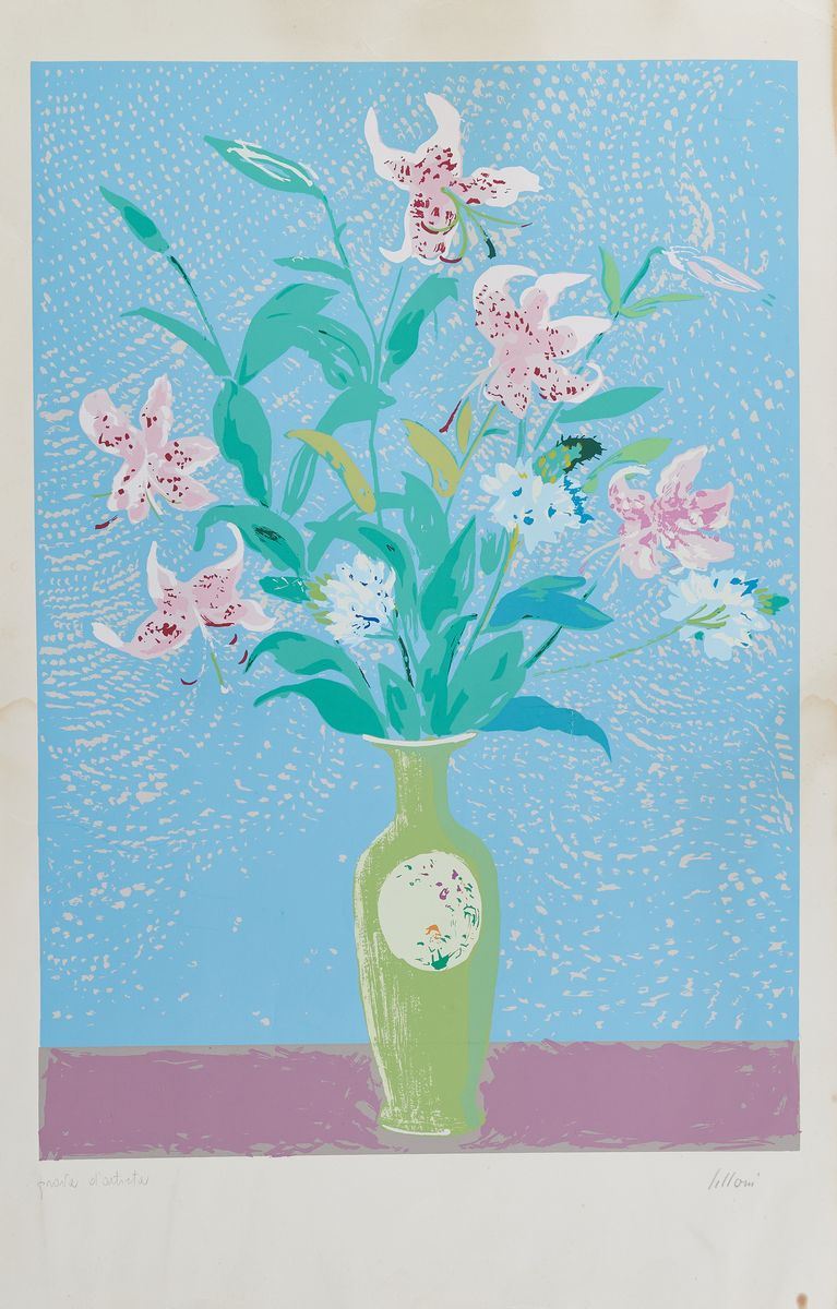 Umberto Lilloni - Vaso di Fiori