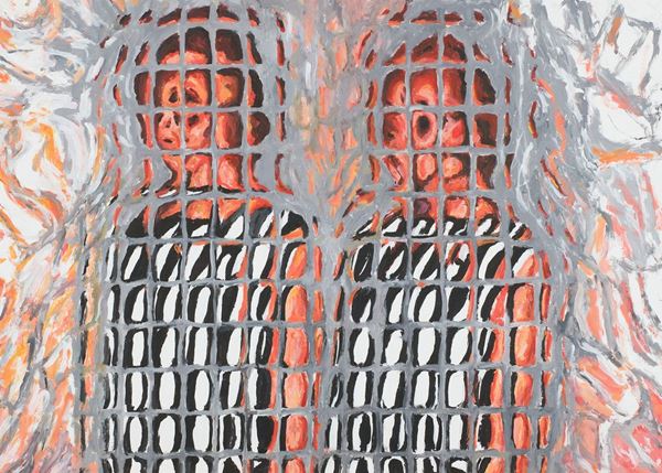 Paolo Avanzi : Coppia di gemelle  (2015)  - Acrilico su tela - Asta Arte Moderna e Contemporanea, '800 e'900 - Fabiani Arte