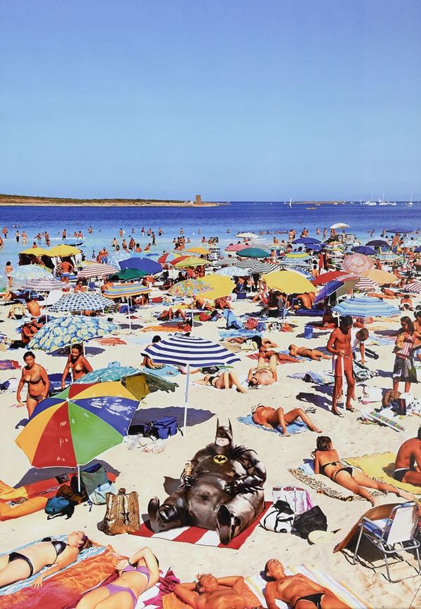 Francesco De Molfetta - Fatman in spiaggia