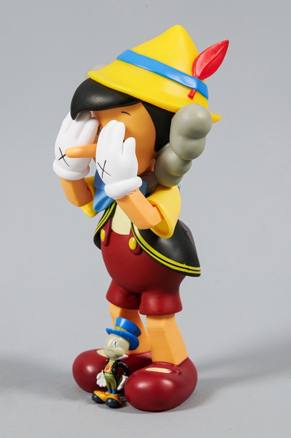 Kaws (Brian Donnelly) - Pinocchio & Jiminy cricket