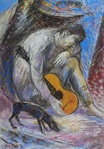Figura con Chitarra