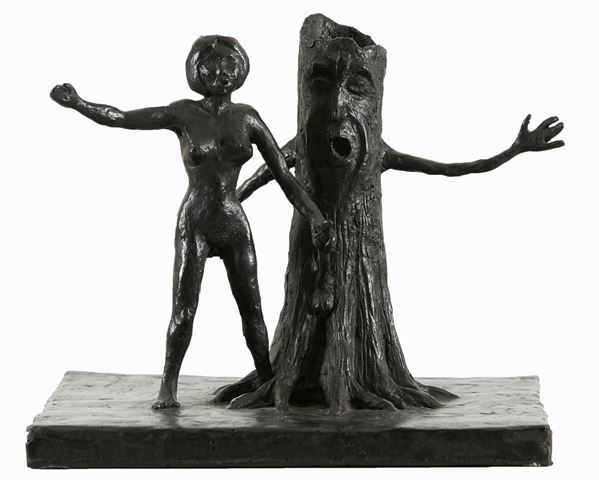 Tom Puckey : Senza titolo  (1991)  - Bronzo - Asta Arte Moderna e Contemporanea, '800 e'900 - Fabiani Arte
