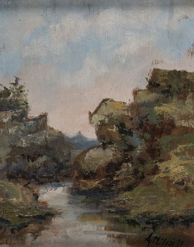 Paesaggio sul Fiume