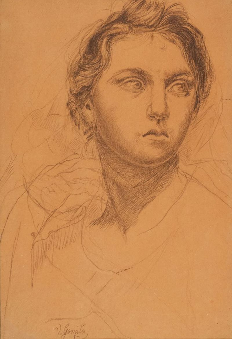 Vincenzo Gemito - Ritratto di Giovane Donna