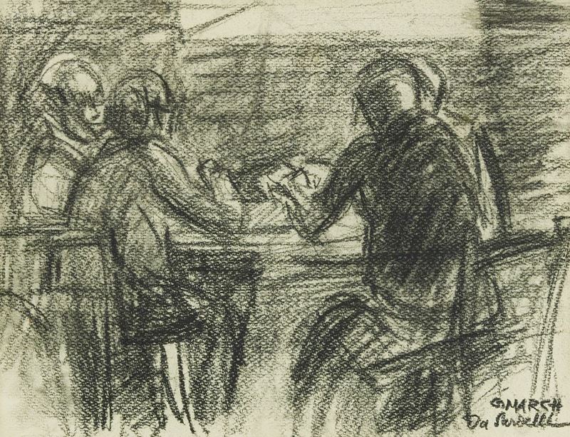 Giovanni March - Giocatori di Carte