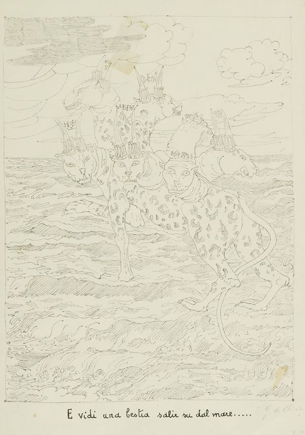 Giorgio De Chirico - E vidi una bestia salir su dal mare