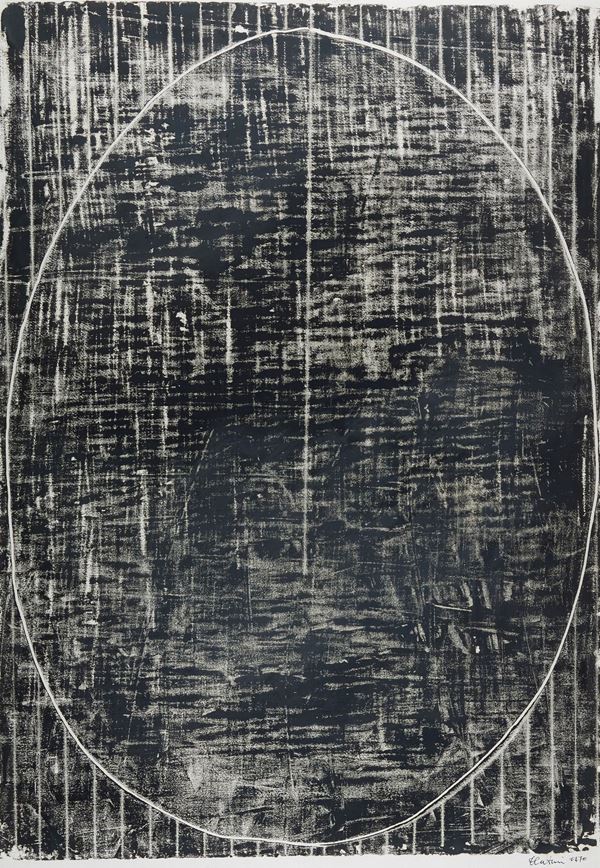 Venturino Venturi : Ventre  (1970)  - Olio su cartoncino - Asta Asta di Arte Moderna e Contemporanea - dipinti, disegni e multipli - Fabiani Arte