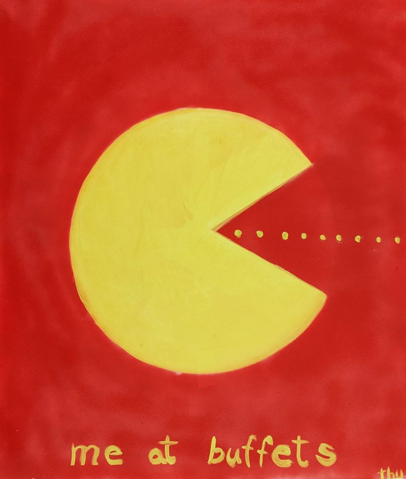 Thusitha t.D. - Pac Man "me At Buffet"