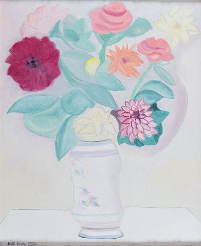 Vaso di Fiori e Zinie