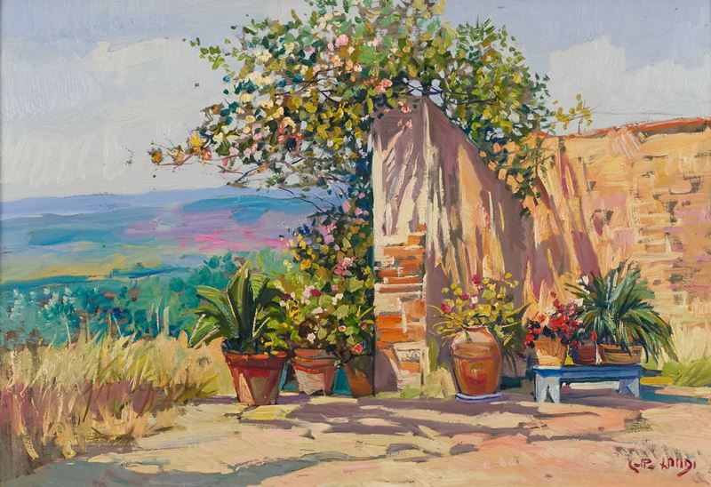 Giuseppe Landi - Particolare di Angolo Fiorito