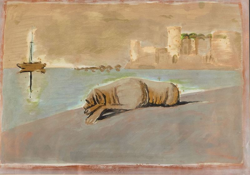 Sergio Vacchi - L'attesa