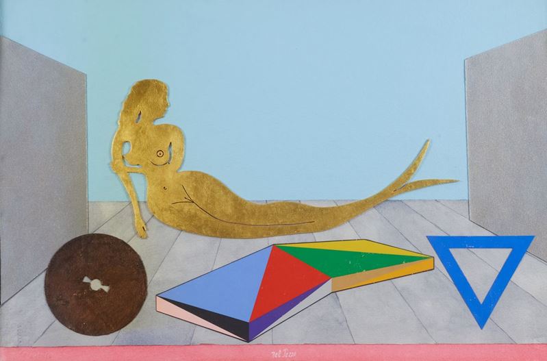 Lucio del Pezzo - Sirena Metafisica