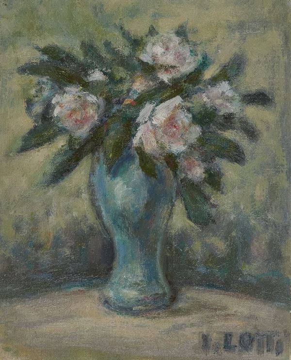 Italo  Lotti - Vaso di fiori