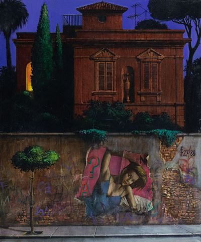 Notturno Romano con Manifesto
