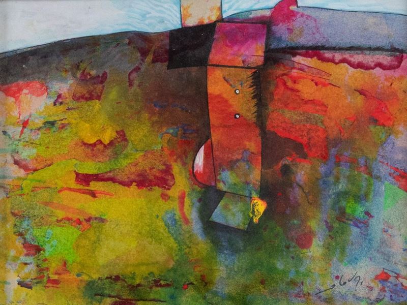 Gianni Dova - Senza Titolo