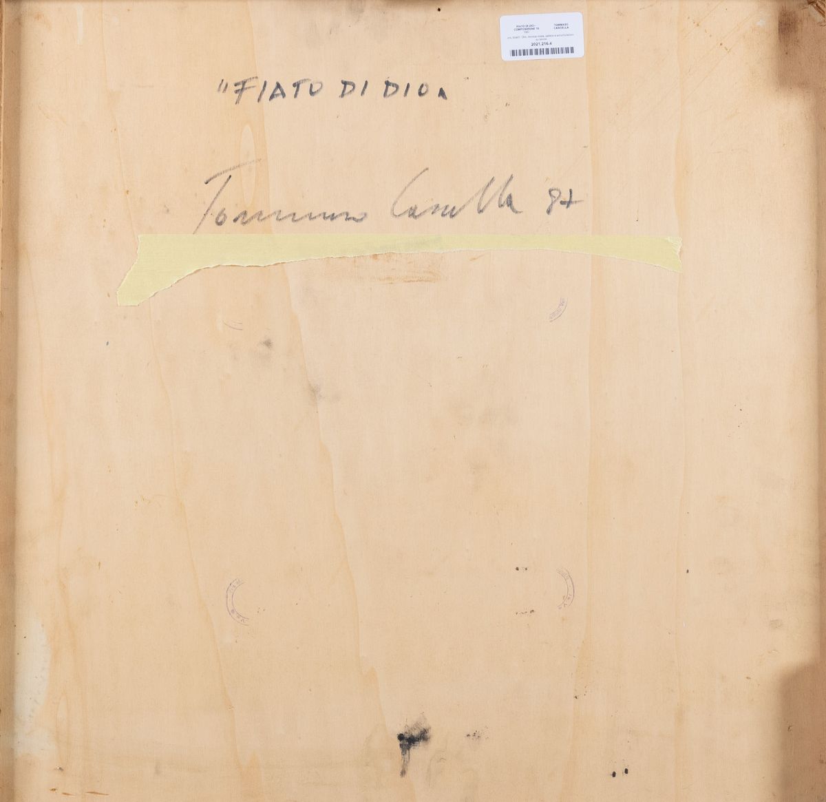 Tommaso Cascella - Fiato di Dio - Composizione 10