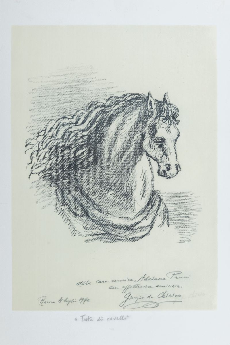 Giorgio De Chirico - Testa di Cavallo