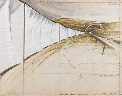 Running Fence (project For Sonoma County And Marina County, California)