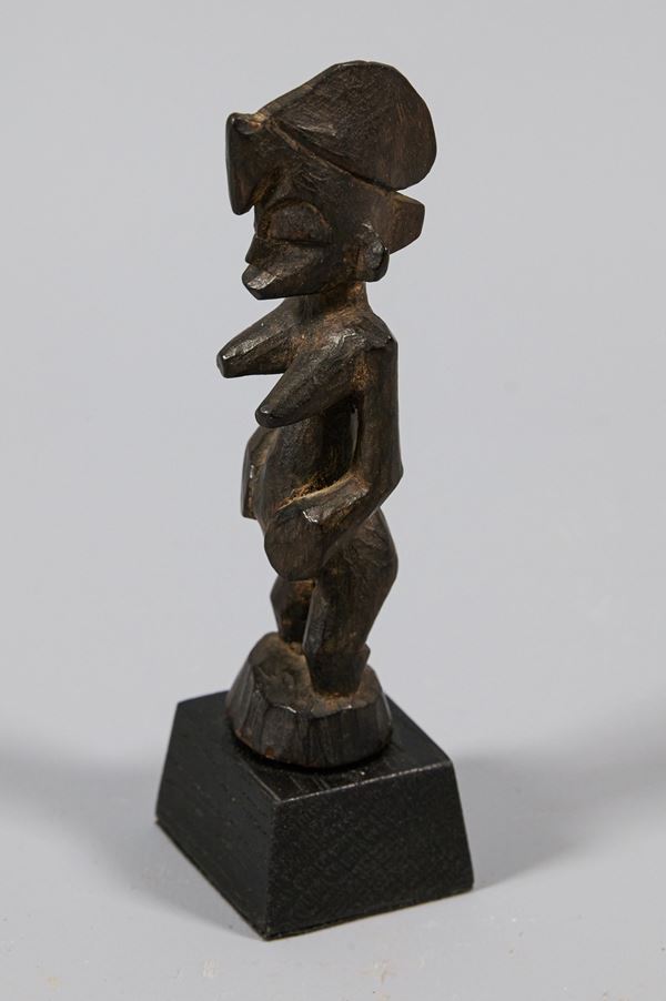 Tugubele Senufo  (Metà XX secolo)  - Scultura in legno h. cm. 10 - Asta Asta di Arte Etnografica e Tribale - Fabiani Arte