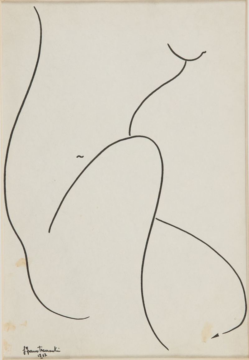 Giancarlo Franco Tramontin - Nudo