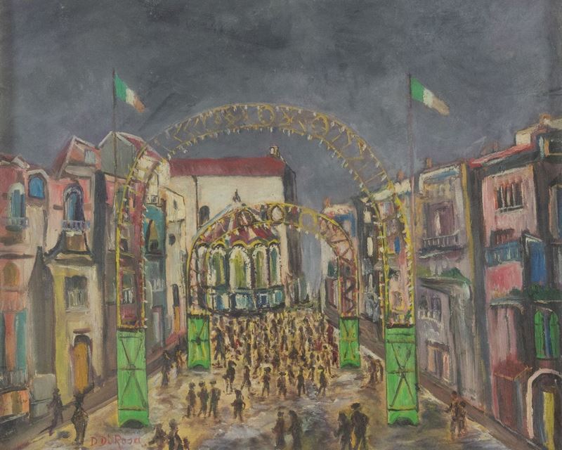 Domenico di Rosa - Festa al Paese